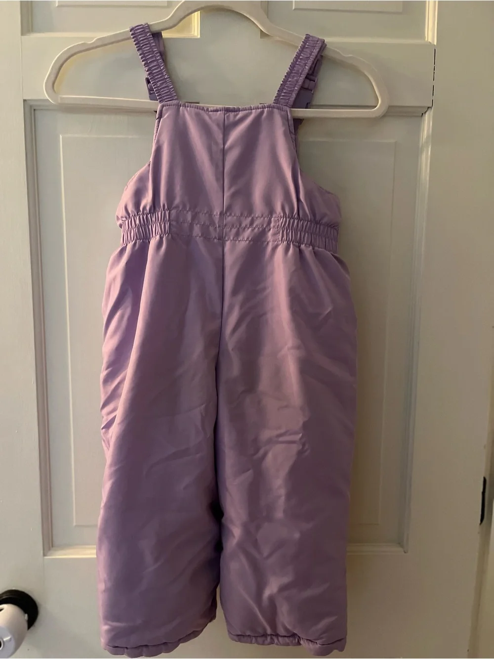 Carter’s Girls' Lavender Snow Bib Pants - 4t Snowsuit